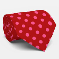 Kardinalröd Rosa Prickig Design 