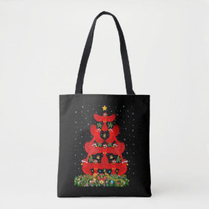 Kardinals Bird Julgran Gift Funny jul Tygkasse