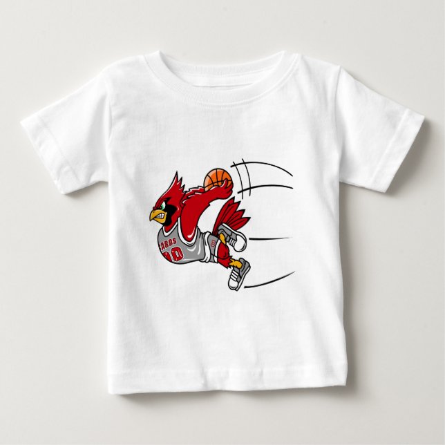 Kardinalsmåbarnt-skjorta T Shirt (Framsida)