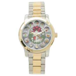 Kardinalutandning ~ Julens 12 dagar ~ Armbandsur