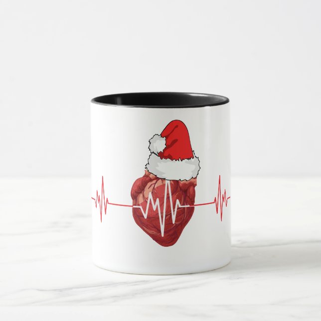 Kardiolog Heart Doktor Kardiology Echo Design Mugg (Center)
