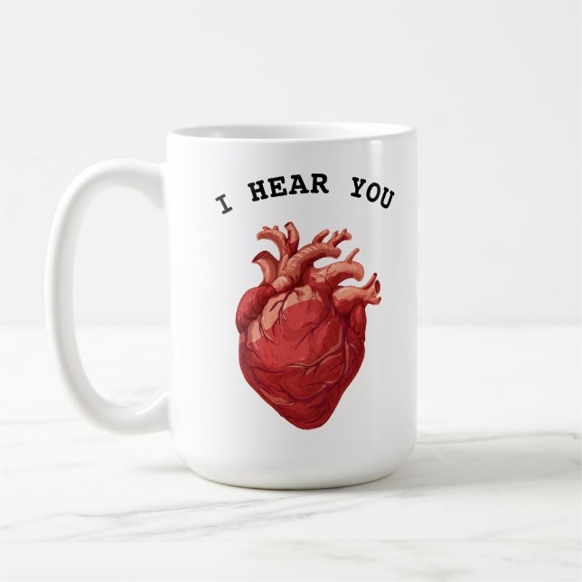 kardiolog hjärt-doktor kardiologi Echo Doktor Kaffemugg (Vänster)
