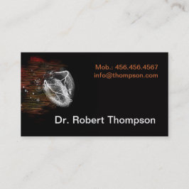Kardiolog / kardiologi / cardio Clinical Private Visitkort