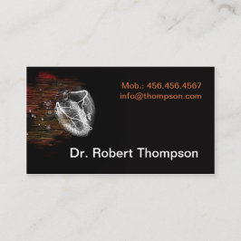 Kardiolog / kardiologi / cardio Clinical Private Visitkort