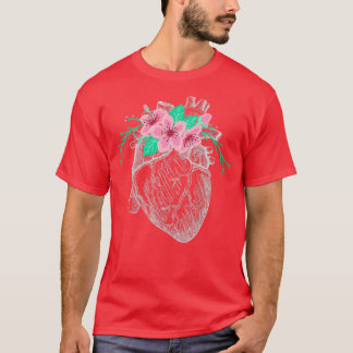 Kardiolog vid anatomiskt hjärta t shirt