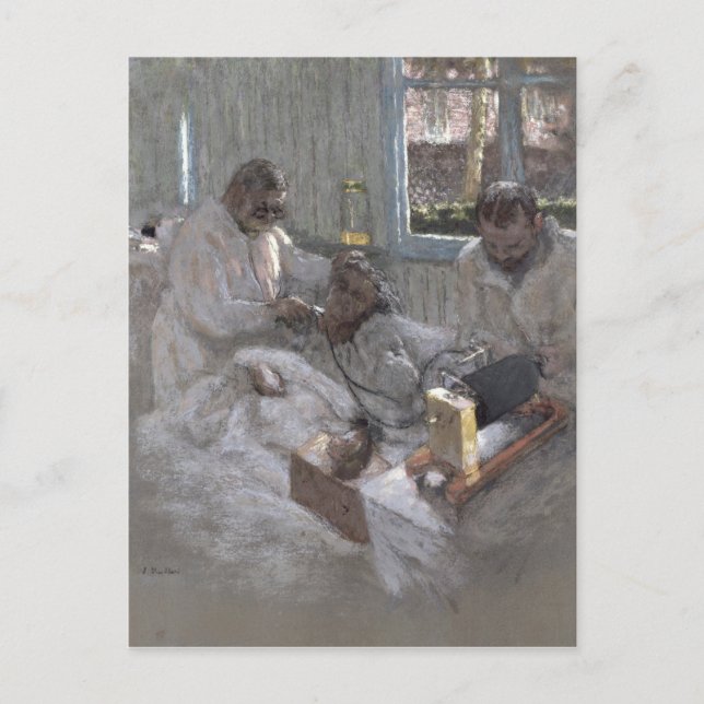 Kardiologen Henri Vaquez och hans Vykort (Framsida)