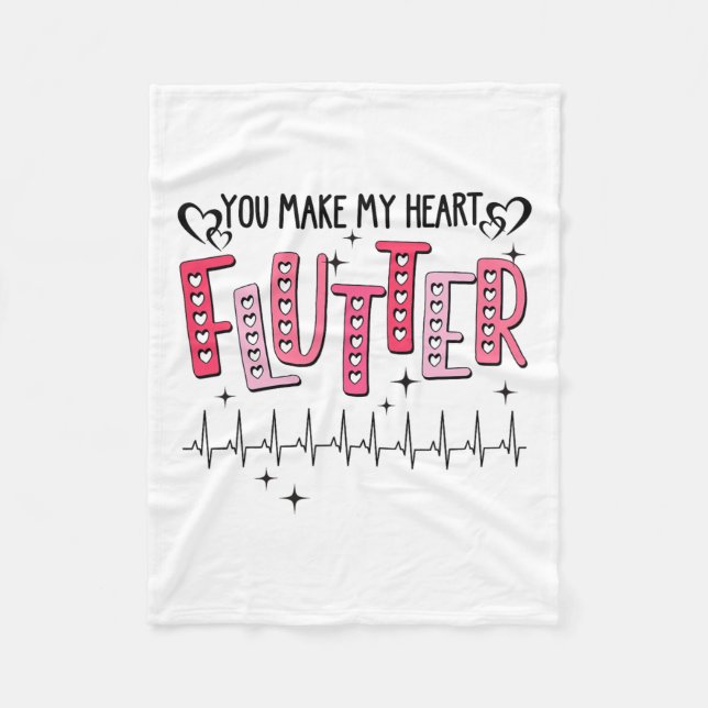 Kardiologi Cvicu Hjärtat Nurse Kardiovaskulära Nur Fleecefilt (Framsidan)