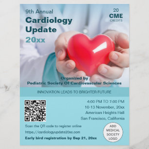 Kardiologi Kardiothoracic Medical Conference Reklamblad