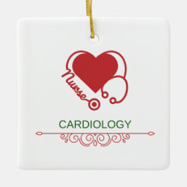 Kardiologi Nurse Ceramic Ornament
