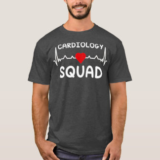 Kardiologi Squad Hjärtsjuksköterska Kardiolog Hear T Shirt