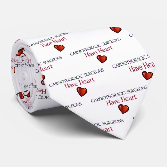 Kardiotoraki Surgeon har hjärthalsband Slips (Rullad)