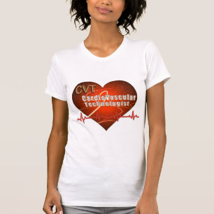Kardiovaskulär Technologist för CVT-HJÄRTALOGOT T-shirt