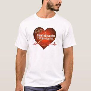 Kardiovaskulär Technologist för CVT-HJÄRTALOGOT Tee Shirt
