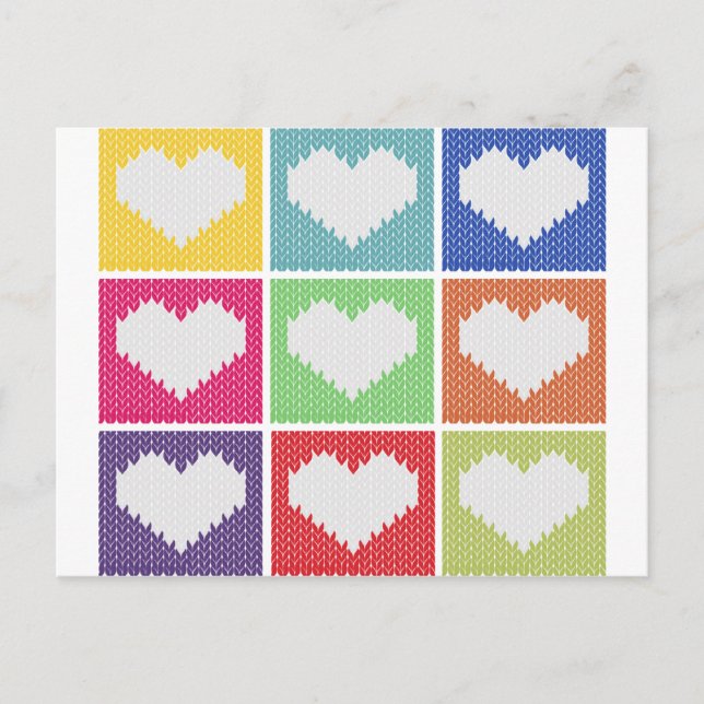 Kardläggning av poppkonst vykort (Framsida)