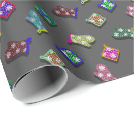Kardor för ugn för Potholder för U-plockafärg med Presentpapper