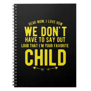 Käre mamma Funny mors dag-gåva till mor och henn Anteckningsbok