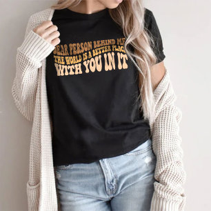 Käre person bakom mig, World T-Shirt