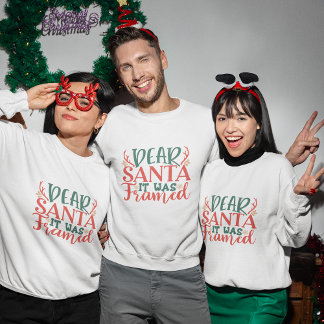 Käre Santa, det var christmas-tröjan. T Shirt