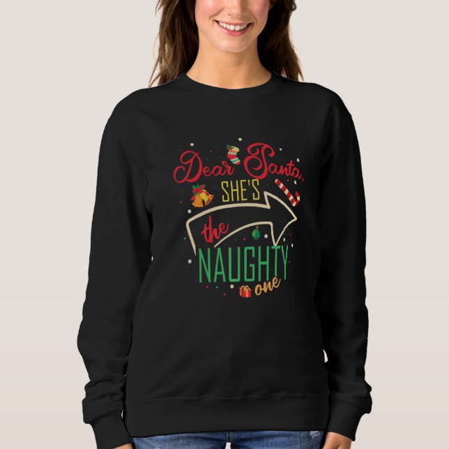 Käre Santa, hon är en stygg broder C T Shirt (Framsida)