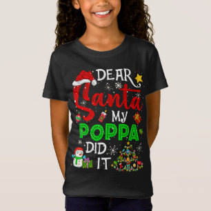 Käre Santa My Poppa gjorde julmatchningen T Shirt