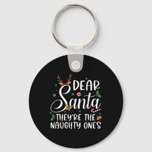 Käre Santa Theyre, Naughty Ones Julfamn Nyckelring