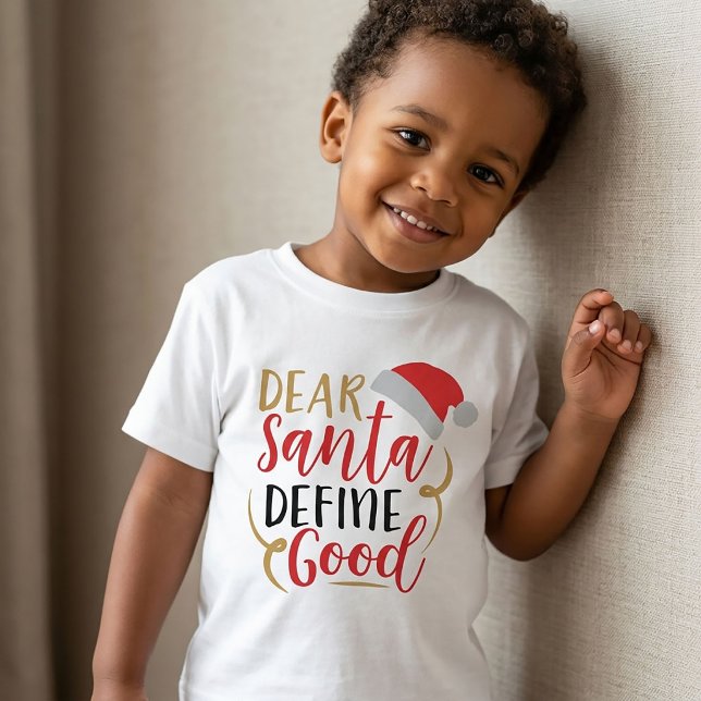 Käre Tomte. Definiera God Jul T Shirt (Skapare uppladdad)