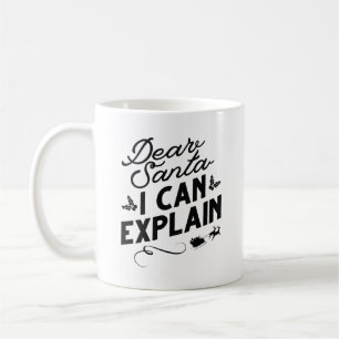 Käre Tomte Jag Kan Förklara Kaffemugg