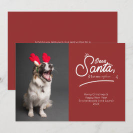 Käre Tomte, Låt mig förklara Foto Julkort