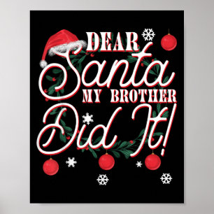 Käre Tomte Min Bror Gjorde Det Bröder  Poster