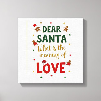 Käre Tomte Vad är meningen med Love Ugly Design Canvastryck