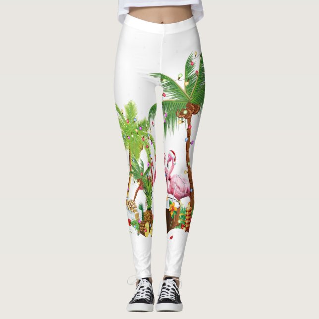 Käre tomten.. De är den stygga julpaj Leggings (Framsida)