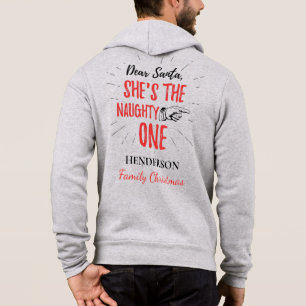 Käre tomten, hon är den stygga julfamiljen t shirt