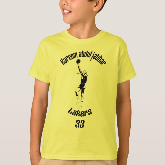 Kareem Abdul Jabbar T Shirt (Framsida)
