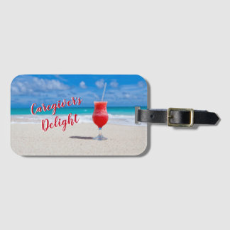 Karegiverns delight Luggage Tag Bagagebricka