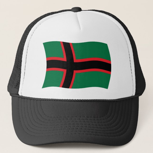 Karelens flagghatt truckerkeps (Framsida)
