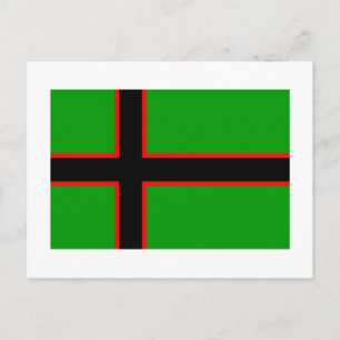 Karelia Flagga Vykort