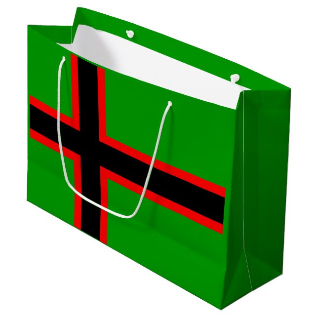 Karelia National Flag (Framsidan Vinklad)