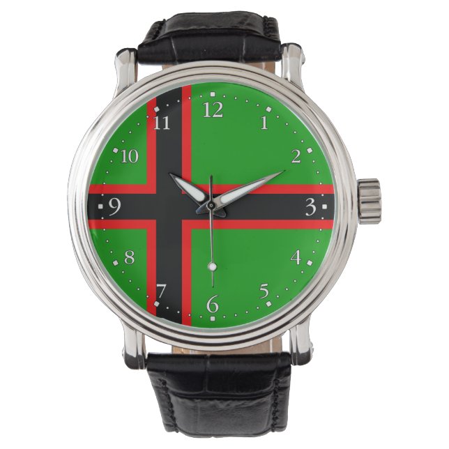 Karelia National Flag Armbandsur (Framsida)