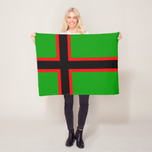 Karelia National Flag Fleecefilt