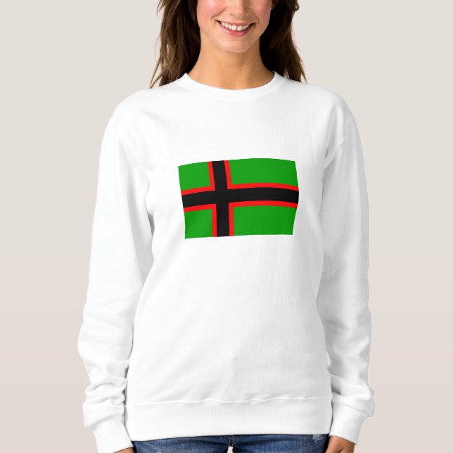 Karelia National Flag T Shirt (Framsida)