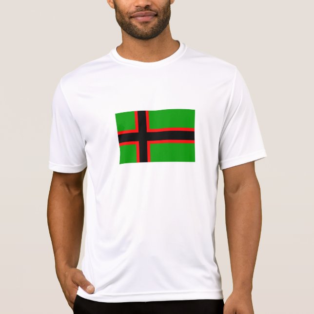 Karelia National Flag T Shirt (Framsida)