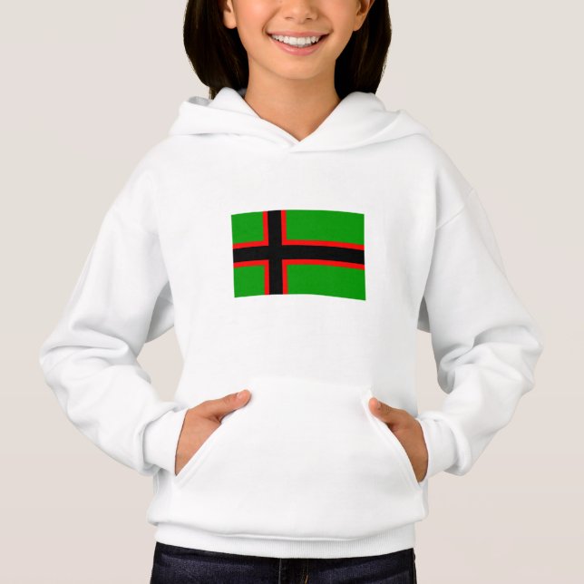 Karelia National Flag T Shirt (Framsida)