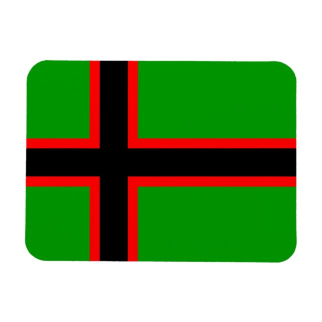 Karelia Nationalflagga Magnet (Horisontell)