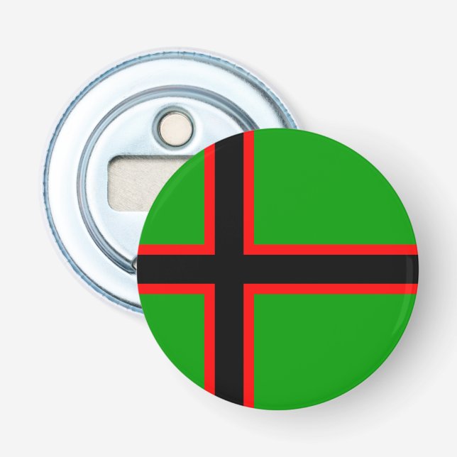Karelia nationella flagga flasköppnare (Framsidan)