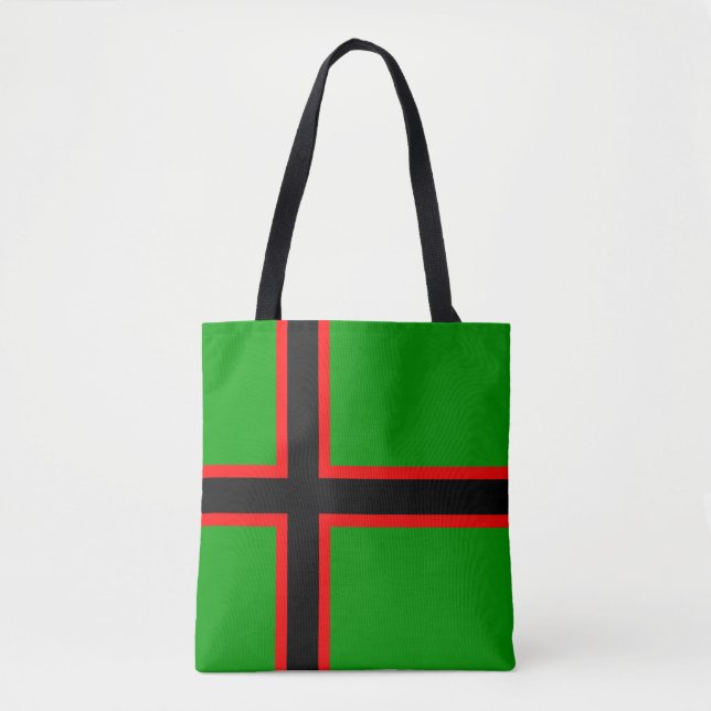 Karelia nationella flagga tygkasse (Framsida)