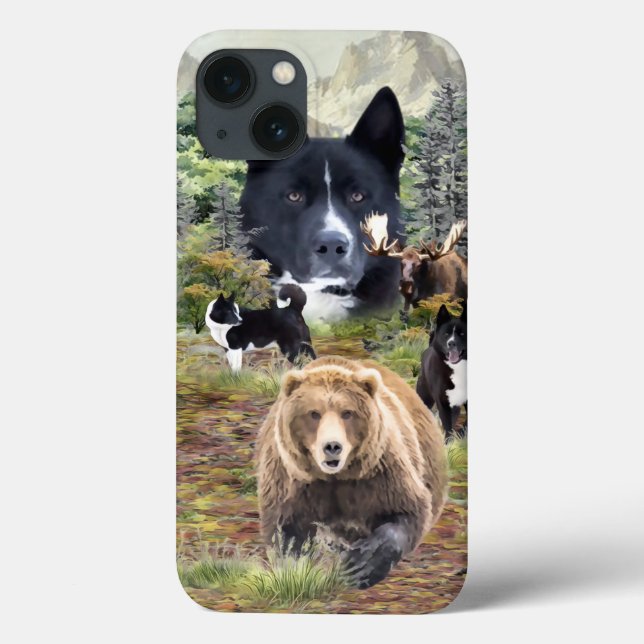 Karelian Bear Hund (Baksida)