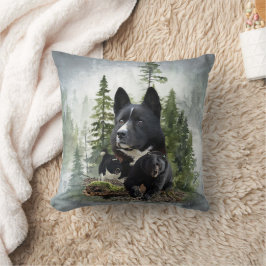 Karelian Bear Hund Dekorativ kudde