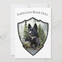 Karelian Bear Hund Inbjudningar