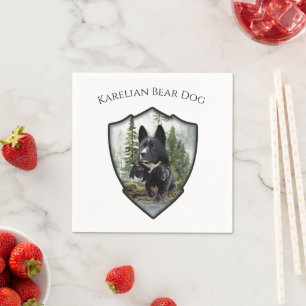 Karelian Bear Hund Pappersservett