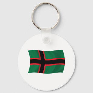 Karelians Flagga Keychain Nyckelring